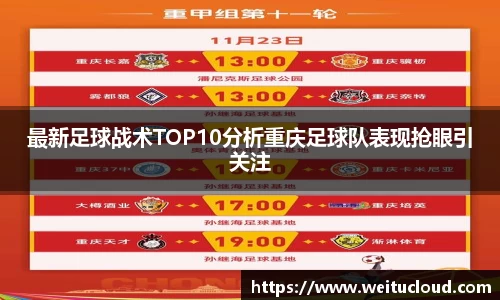 最新足球战术TOP10分析重庆足球队表现抢眼引关注